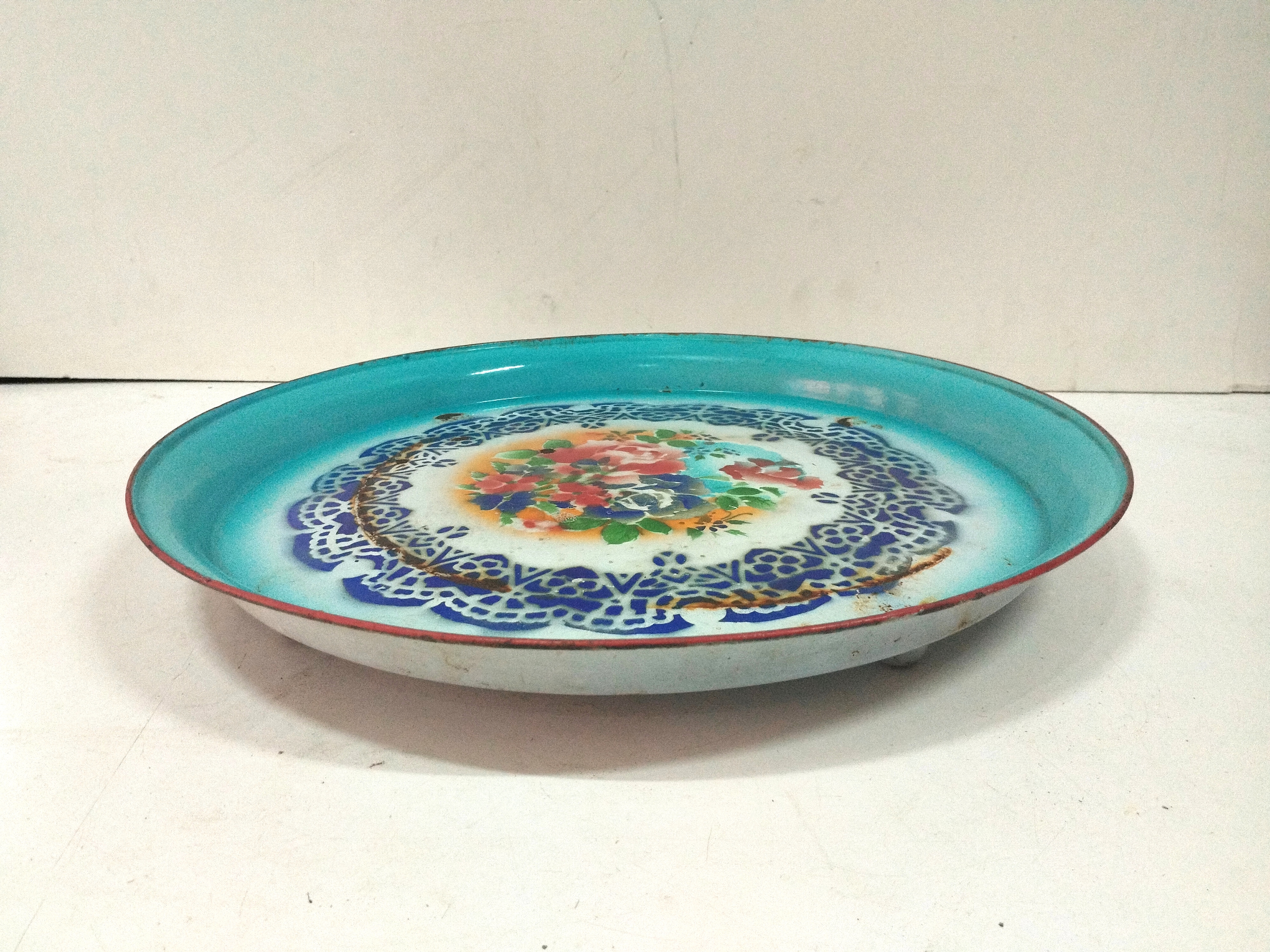 bandeja servir mercado asia metal esmaltado alt 6 o44_8 1u